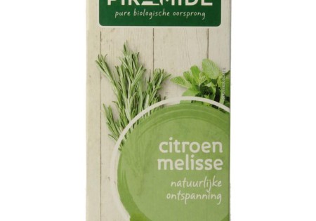 Piramide Citroenmelisse thee eko bio (20 Zakjes)