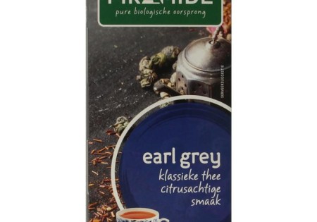 Piramide Earl grey thee eko bio (20 Zakjes)