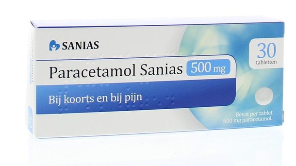 Sanias Paracetamol 500 mg (30 Tabletten)