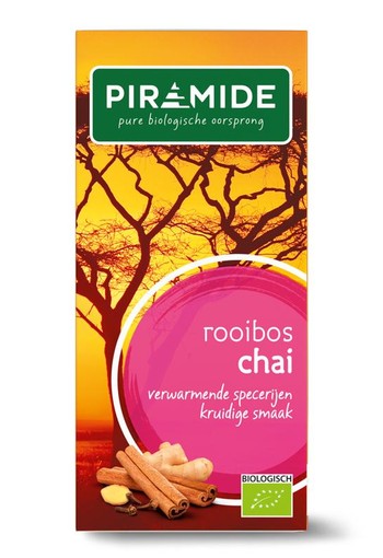 Piramide Chai rooibos thee bio (20 Zakjes)