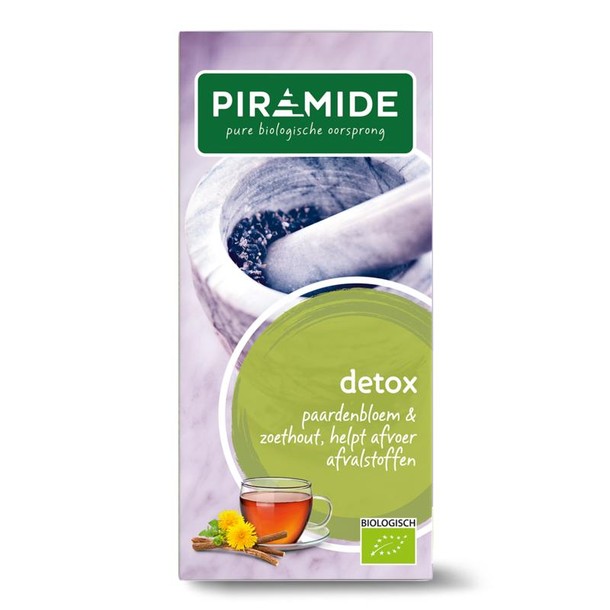 Piramide Detox thee eko bio (20 Zakjes)