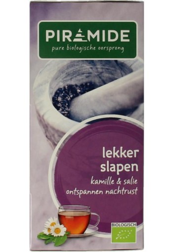 Piramide Lekker slapen thee eko bio (20 Zakjes)