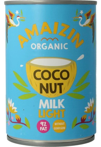 Amaizin Cocosmelk light bio (400 Milliliter)