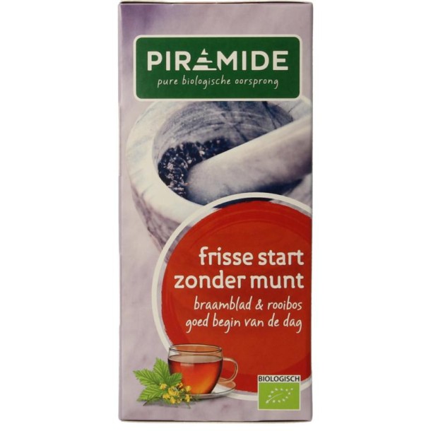 Piramide Frisse start zonder munt thee bio (20 Zakjes)