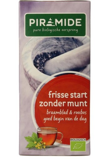 Piramide Frisse start zonder munt thee bio (20 Zakjes)