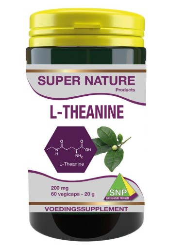 SNP L-Theanine 200mg (60 Vegetarische capsules)