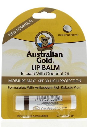 Australian Gold Lip balm SPF30 blister (4 Gram)
