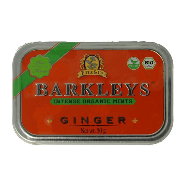 Barkleys Classic mints ginger (50 Gram)
