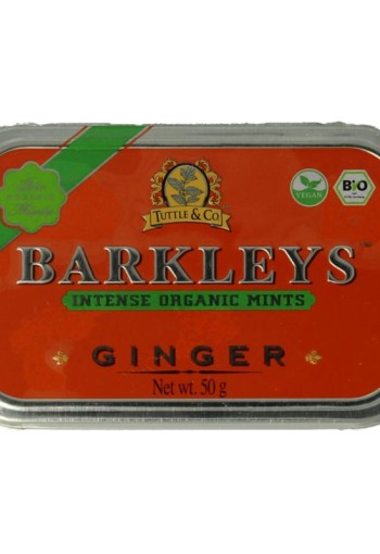 Barkleys Classic mints ginger (50 Gram)