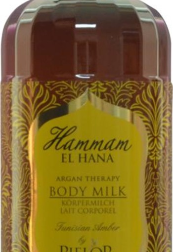 Hammam El Hana Argan therapy Tunisian amber body milk (400 Milliliter)
