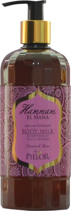 Hammam El Hana Argan therapy Damask rose body milk (400 Milliliter)