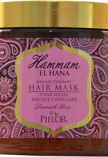 Hammam El Hana Argan therapy Damask rose hair mask (500 Milliliter)