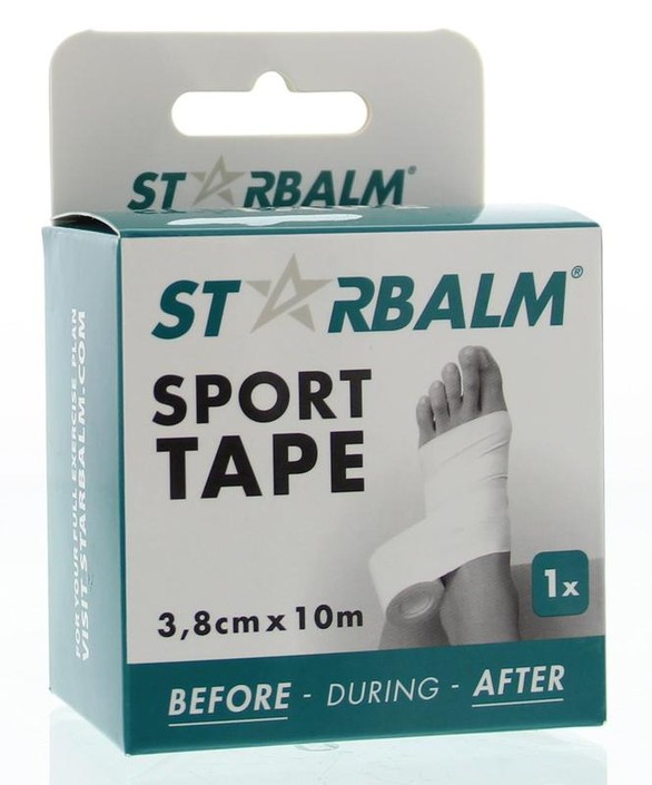 Starbalm Sport tape 3.8cm x 10m single box (1 Stuks)
