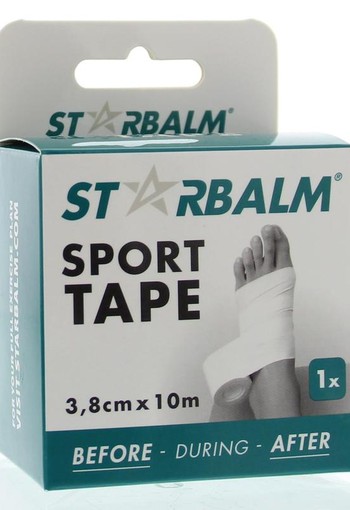 Starbalm Sport tape 3.8 cm x 10 m single box (1 Stuks)