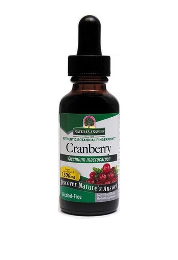 Natures Answer Cranberry extract alcoholvrij 1:1 (30 Milliliter)