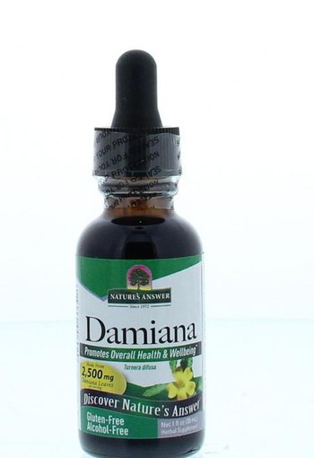 Natures Answer Damiana extract alcoholvrij (30 Milliliter)