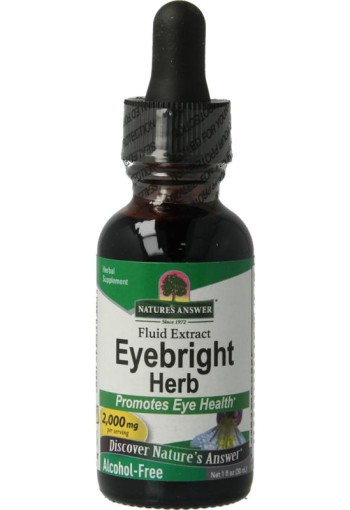 Natures Answer Ogentroost extract alcoholvrij (30 Milliliter)