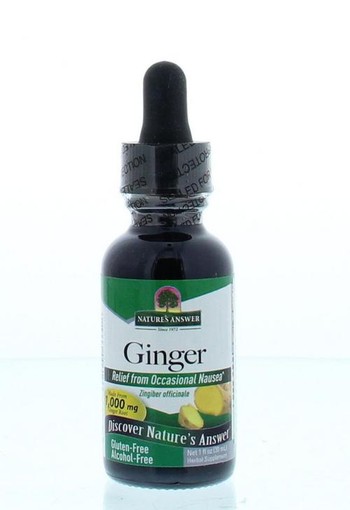 Natures Answer Gember extract alcoholvrij (30 Milliliter)