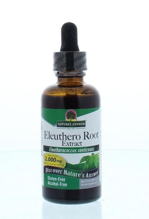 Natures Answer Siberische ginseng extract alcoholvrij (60 Milliliter)