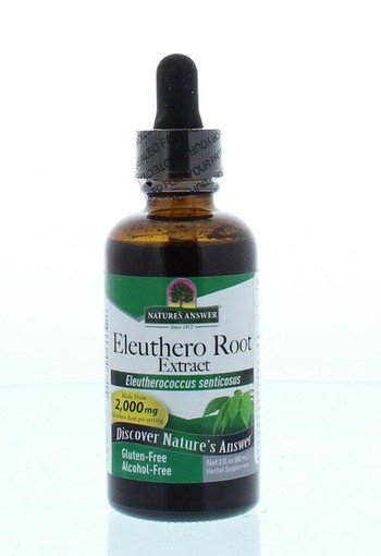 Natures Answer Siberische ginseng extract alcoholvrij (60 Milliliter)