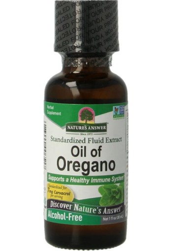 Natures Answer Oregano olie - 50% carvacrol (30 Milliliter)