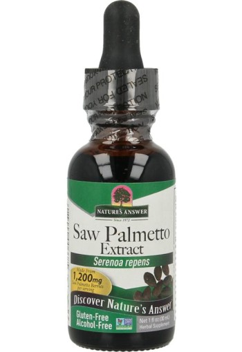 Natures Answer Saw Palmetto extract alcoholvrij (30 Milliliter)