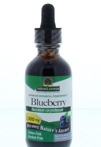 Natures Answer Blauwe bes extract alcoholvrij (60 Milliliter)
