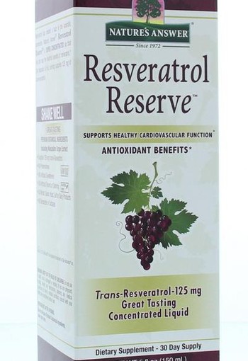 Natures Answer Resveratrol reserve complex vloeibaar (150 Milliliter)