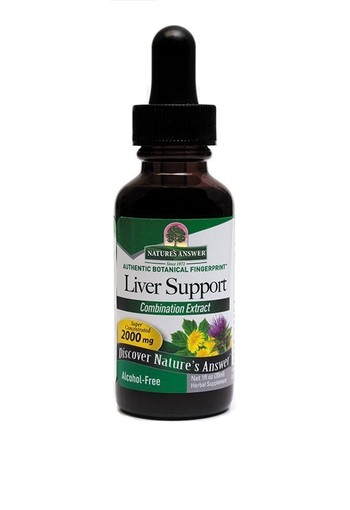 Natures Answer Liver support leverdetox extract alcoholvrij (30 Milliliter)