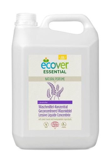 Ecover Essential wasmiddel vloeibaar (5 Liter)