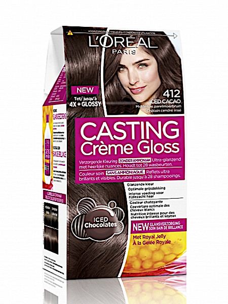 sleuf Chronisch afbetalen L'Oréal Paris Casting Crème Gloss 412 - Midden as parelmoer - Haarverf