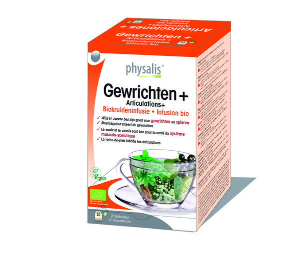 Physalis Gewrichten+ thee bio (20 Zakjes)