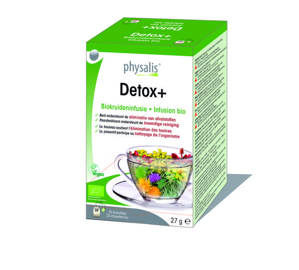 Physalis Detox+ thee bio (20 Zakjes)