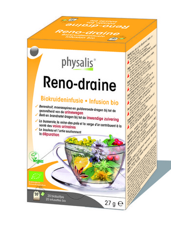 Physalis Reno-drain thee bio (20 Zakjes)