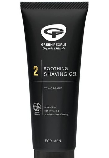 Green People Men shaving gel soothing (100 Milliliter)
