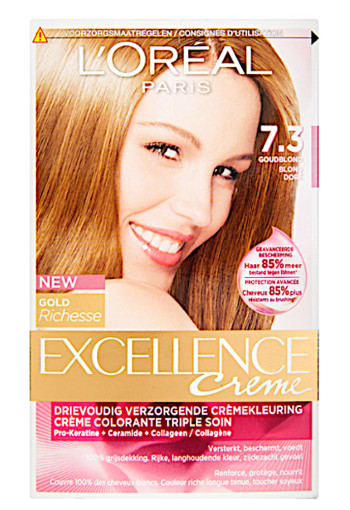 L'Oré­al Ex­cel­len­ce crè­me 7.3 goud­blond