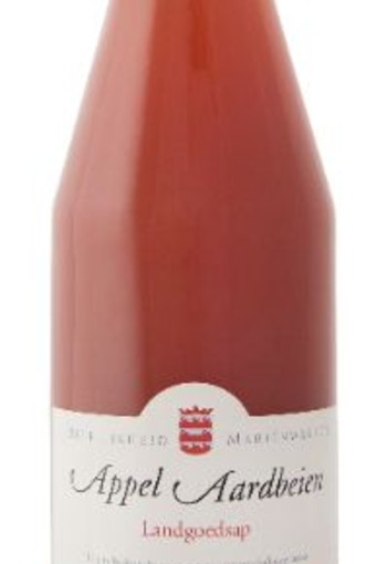 Marienwaerdt Appel aardbeiensap bio (750 Milliliter)