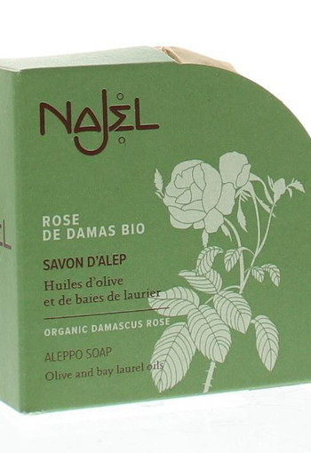 Najel Aleppo zeep Damascus rozen (100 Gram)