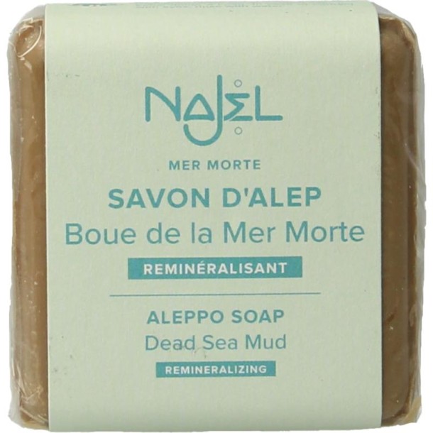 Najel Aleppo zeep scrub dode zee klei (100 Gram)