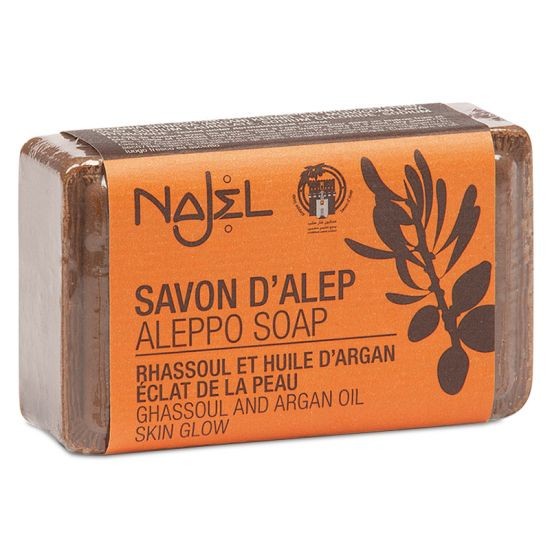 Najel Aleppo zeep argan olie lava aarde (100 Gram)