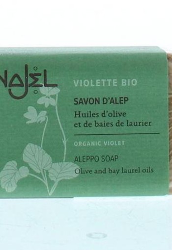 Najel Aleppo zeep olijf viooltjes (100 Gram)