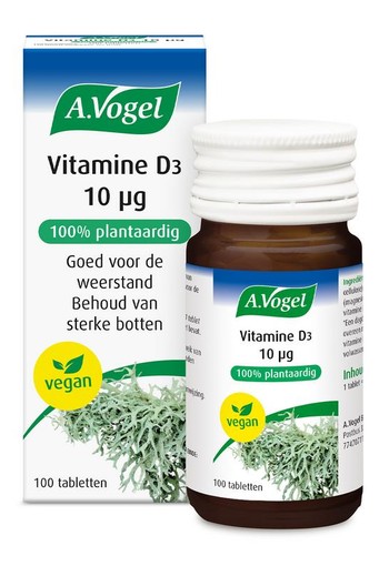 A Vogel Vitamine D3 10ug (100 Tabletten)