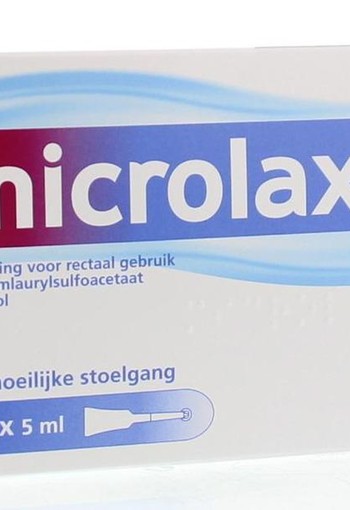 Microlax Klysma flacon 5ml (4 Stuks)