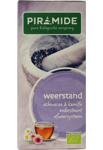 Piramide Weerstand thee eko bio (20 Zakjes)