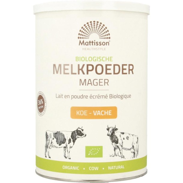 Mattisson Magere melkpoeder bio (450 Gram)