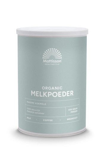 Mattisson Magere melkpoeder bio (450 Gram)