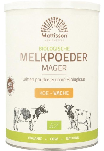Mattisson Magere melkpoeder bio (450 Gram)