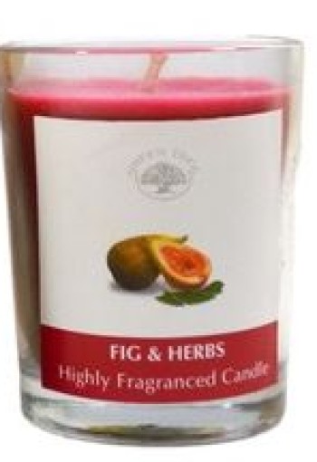Green Tree Geurkaars figs & herbs votives (55 Gram)