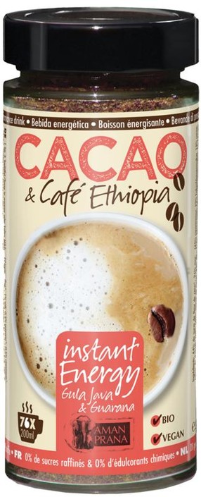 Amanprana Cacao & Ethiopia cafe bio (230 Gram)