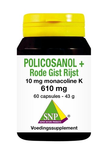 SNP Policosanol & rode gist rijst (60 Capsules)